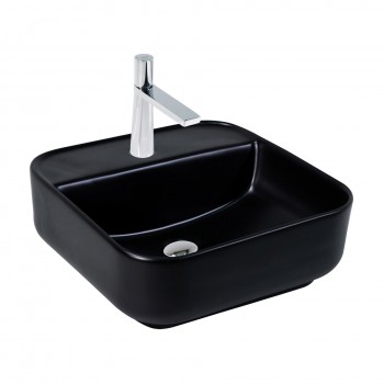 Paluci Anka Matt Black Small Çanak Lavabo Paluci Anka Matt Black Small Çanak Lavabo
