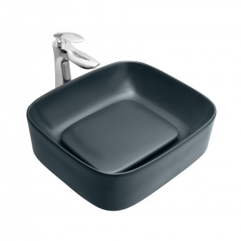 Paluci Arma Dark Gray Kare Lavabo Paluci Arma Dark Gray Kare Lavabo