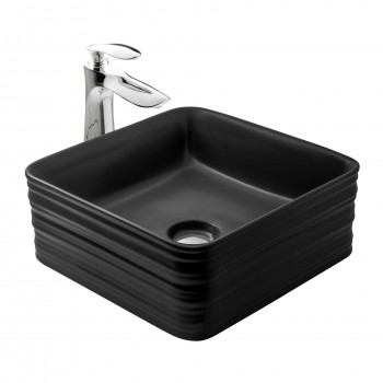 Paluci  Arte Black Kare Lavabo  Paluci  Arte Black Kare Lavabo