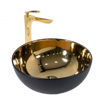 Paluci Asia Gold Matt Black Lavabo Paluci Asia Gold Matt Black Lavabo