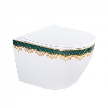 Paluci Dante Green Gold Klozet Paluci Dante Green Gold Klozet