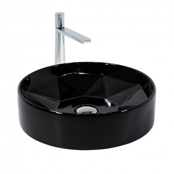 Paluci Diamond Black Çanak Lavabo  Paluci Diamond Black Çanak Lavabo