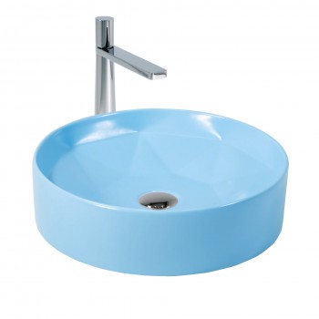 Paluci Diamond Matt Baby Blue Çanak Lavabo Paluci Diamond Matt Baby Blue Çanak Lavabo