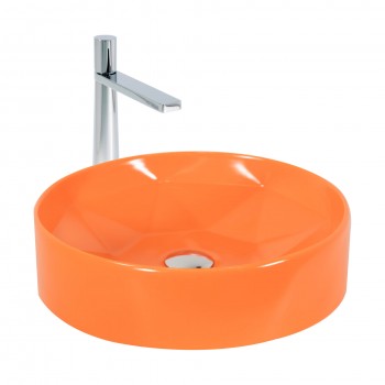 Paluci Diamond Matt Orange Çanak Lavabo Paluci Diamond Matt Orange Çanak Lavabo