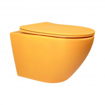 Paluci Fiorella Matt Light Orange Klozet  Paluci Fiorella Matt Light Orange Klozet
