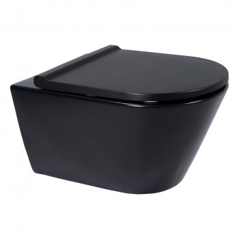 Paluci İmola Matt Black Klozet  Paluci İmola Matt Black Klozet