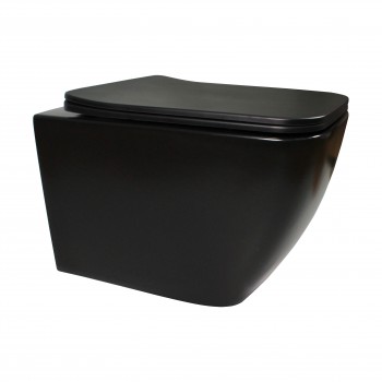 Paluci İsabella Matt Black Klozet  Paluci İsabella Matt Black Klozet