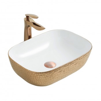 Paluci Jasmine Leopar Rose Gold Lavabo Paluci Jasmine Leopar Rose Gold Lavabo
