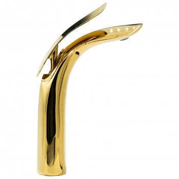 Paluci Kuğu Yüksek Tip Gold Lavabo Bataryası Paluci Kuğu Yüksek Tip Gold Lavabo Bataryası