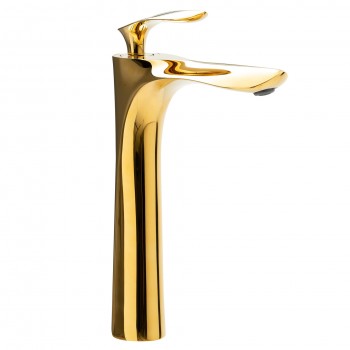 Paluci London Yüksek Tip Gold Lavabo Bataryası Paluci London Yüksek Tip Gold Lavabo Bataryası