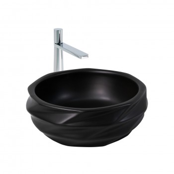 Paluci Nora Mat Black Lavabo Paluci Nora Mat Black Lavabo
