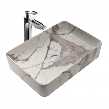 Paluci  Öykü Plus Calacatta White Lavabo  Paluci  Öykü Plus Calacatta White Lavabo