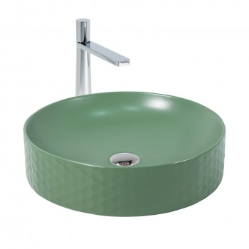 Paluci Paula Matt Green Çanak Lavabo  Paluci Paula Matt Green Çanak Lavabo