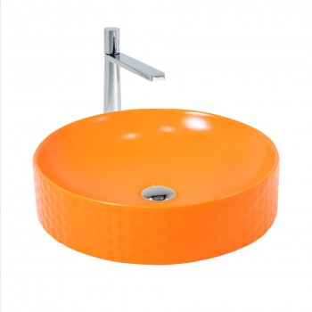 Paluci Paula Matt Orange Çanak Lavabo  Paluci Paula Matt Orange Çanak Lavabo