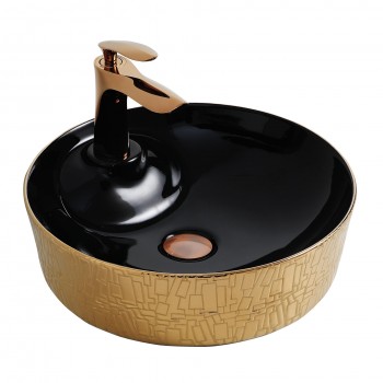 Paluci Tesla Black Rose Gold Lavabo Paluci Tesla Black Rose Gold Lavabo