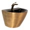Paluci Twist Black Gold Monoblock Lavabo