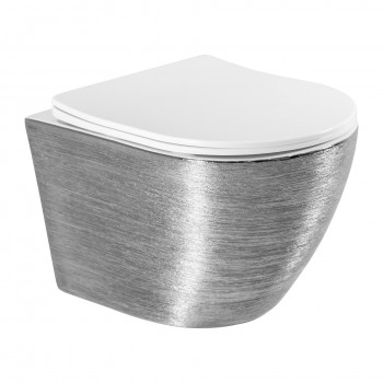 Paluci Twist Silver Kanalsız Asma Klozet Paluci Twist Silver Kanalsız Asma Klozet