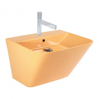 Paluci Vella Matt Hardal Sarısı Monoblock Lavabo Paluci Vella Matt Hardal Sarısı Monoblock Lavabo
