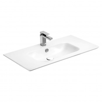 Paluci Carla White Etajerli Lavabo 090 Paluci Carla White Etajerli Lavabo 090