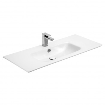 Paluci Carla White Etajerli Lavabo 105 Paluci Carla White Etajerli Lavabo 105