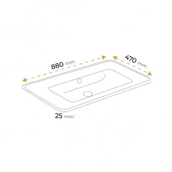 Paluci Carla White Etajerli Lavabo 090 Paluci Carla White Etajerli Lavabo 090