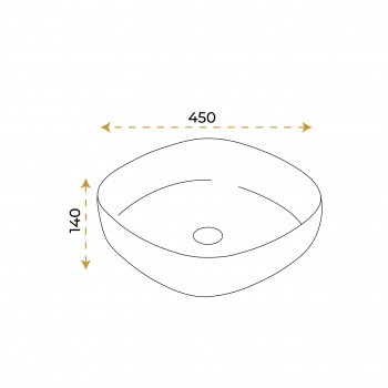 Paluci Emir Gray Lavabo Paluci Emir Gray Lavabo