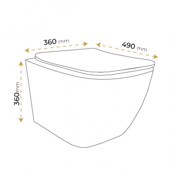 Paluci İsabella Black Klozet  Paluci İsabella Black Klozet