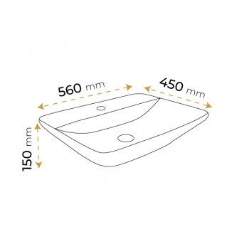 Paluci Julia White Lavabo