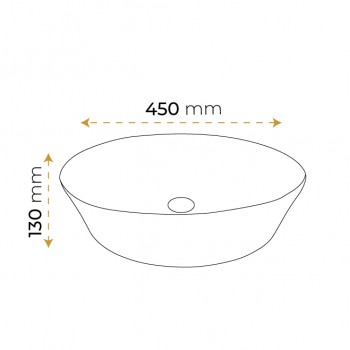 Paluci Milena White Lavabo