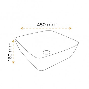 Paluci Olivia White Lavabo