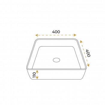 Paluci Öykü Calacatta White Lavabo  Paluci Öykü Calacatta White Lavabo
