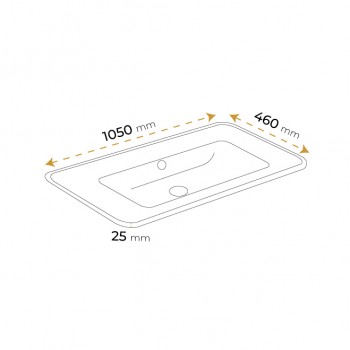 Paluci Pia White Etajerli Lavabo - 105 Paluci Pia White Etajerli Lavabo - 105