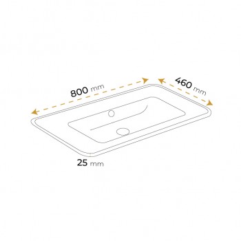 Paluci Pia White Etajerli Lavabo Paluci Pia White Etajerli Lavabo